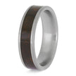 Coffee Bean Ring in Titanium