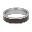 Custom Coffee Ring with Crushed Coffee Bean Inlay