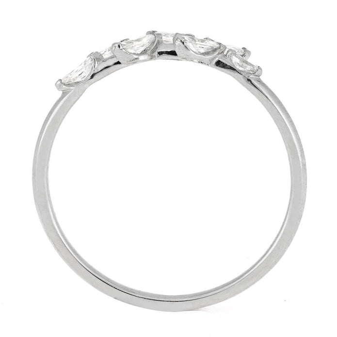 Solid Sterling Silver Wedding Band for Women