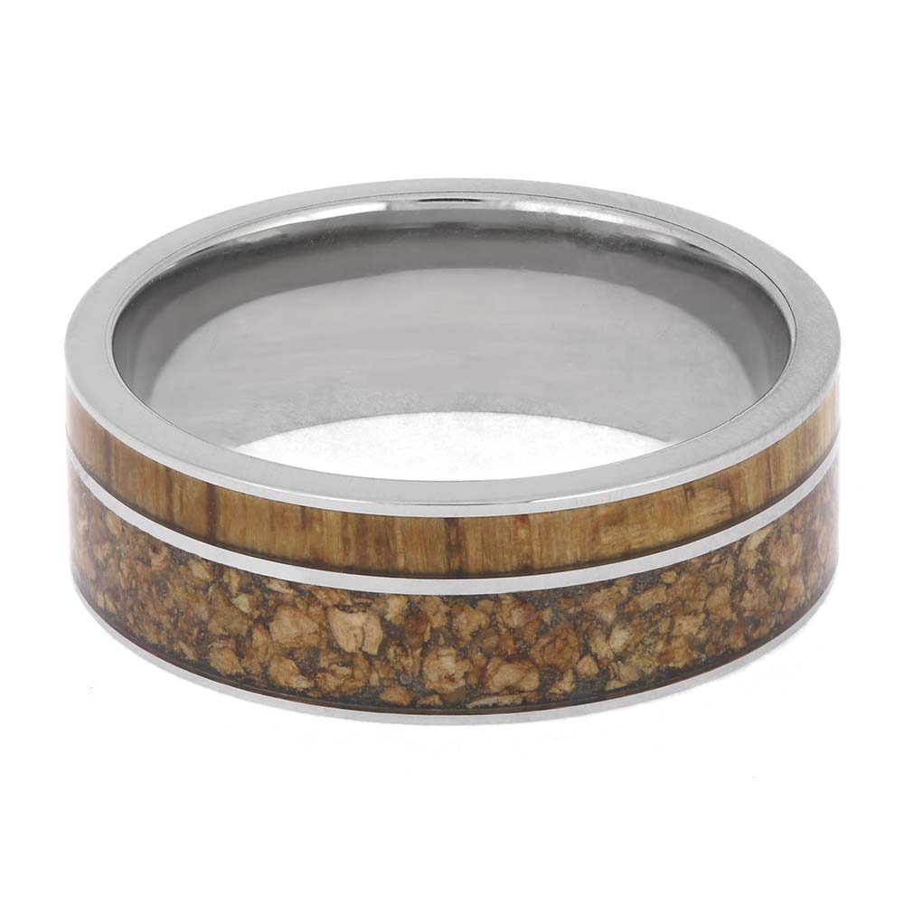 Handmade Cork Wedding Band