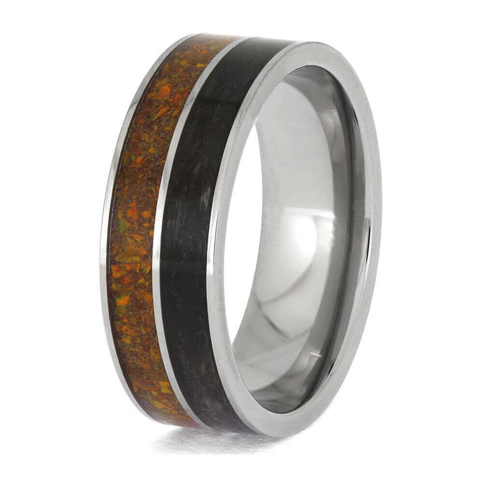 Black and Orange Memorial RIng
