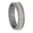 Custom Memorial Ring with Mica Flakes