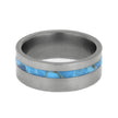 Kingman Turquoise Wedding Ring for Man