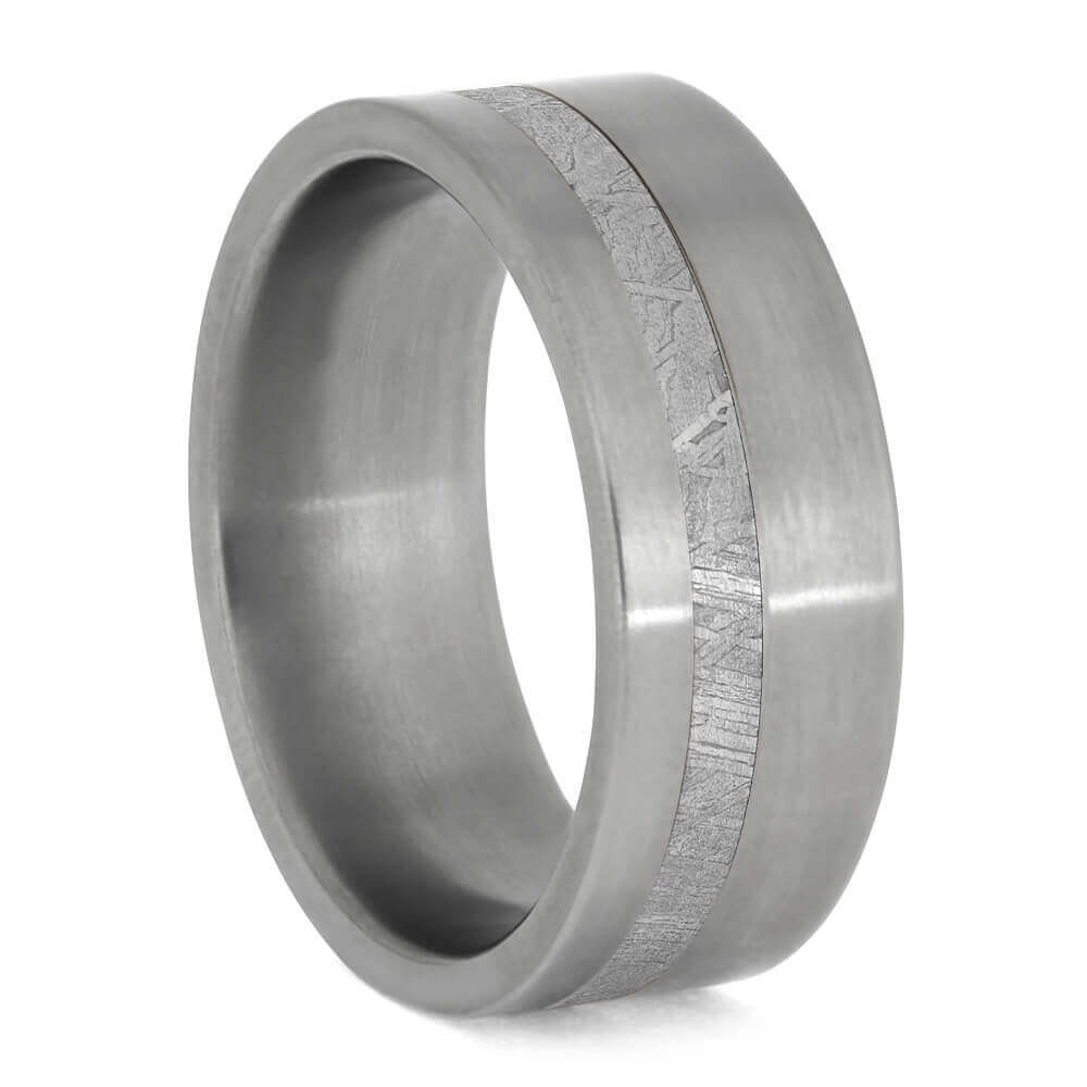 Custom Meteorite Ring for Men