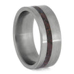 Dinosaur Bone Wedding Band for Men