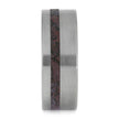 Dinosaur Bone and Titanium Ring