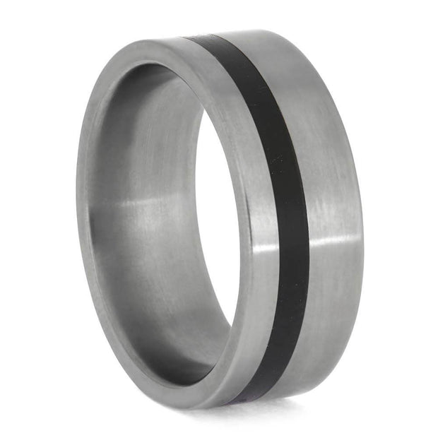 Vinyl Record Wedding Band for Men