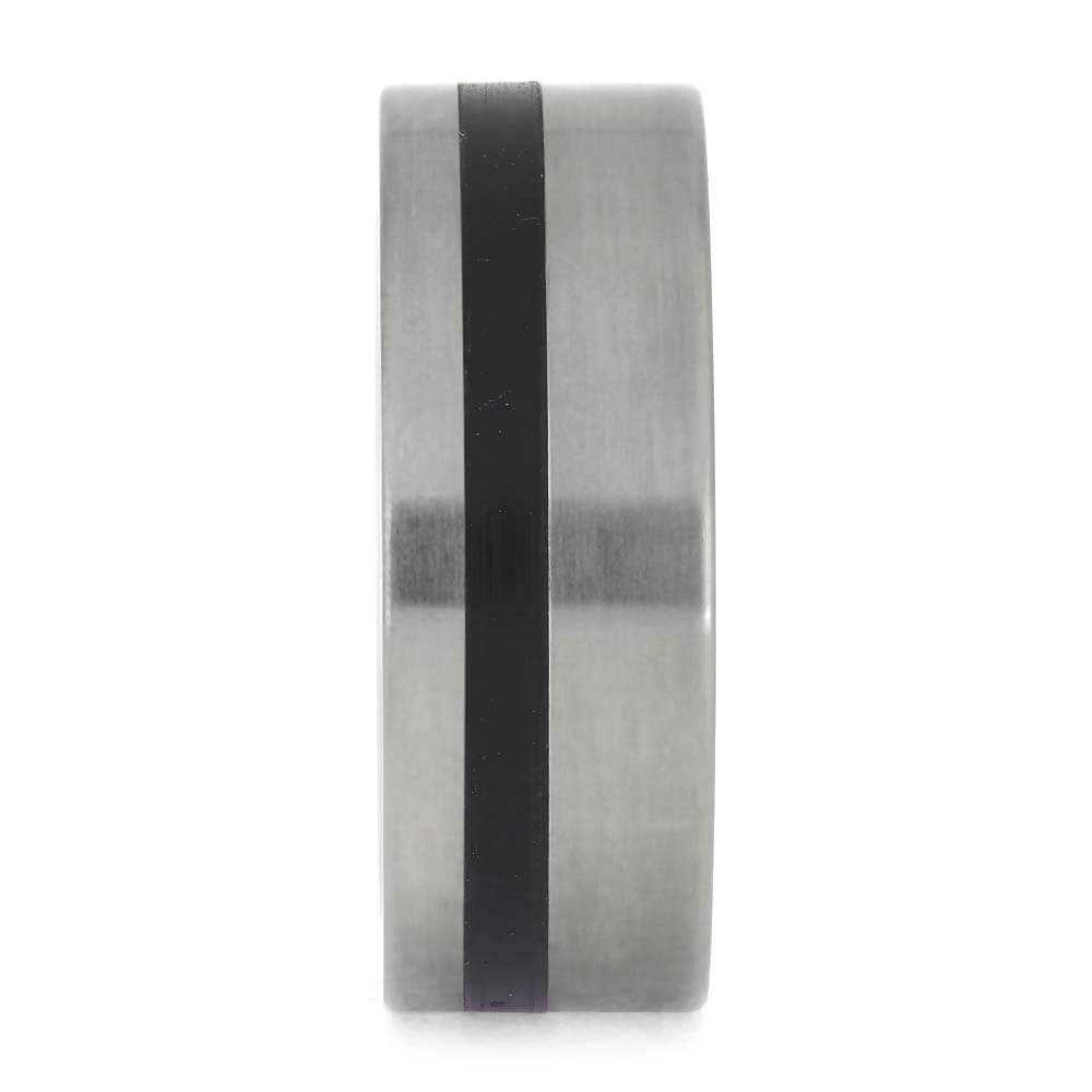 Vinyl Record Wedding Band for Men