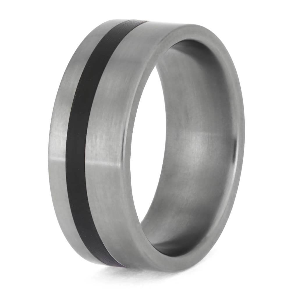 Vinyl Record Wedding Band for Men