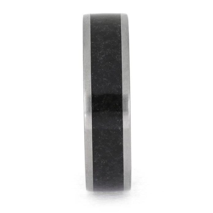 Custom Basalt Wedding Band