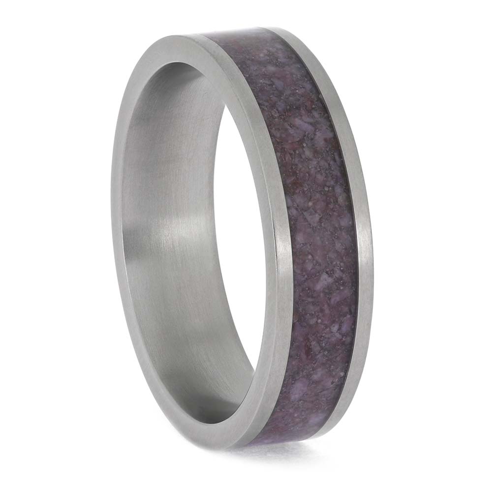 Purple Jade Ring for Men