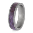 Men's Purple Jade Wedding Ring