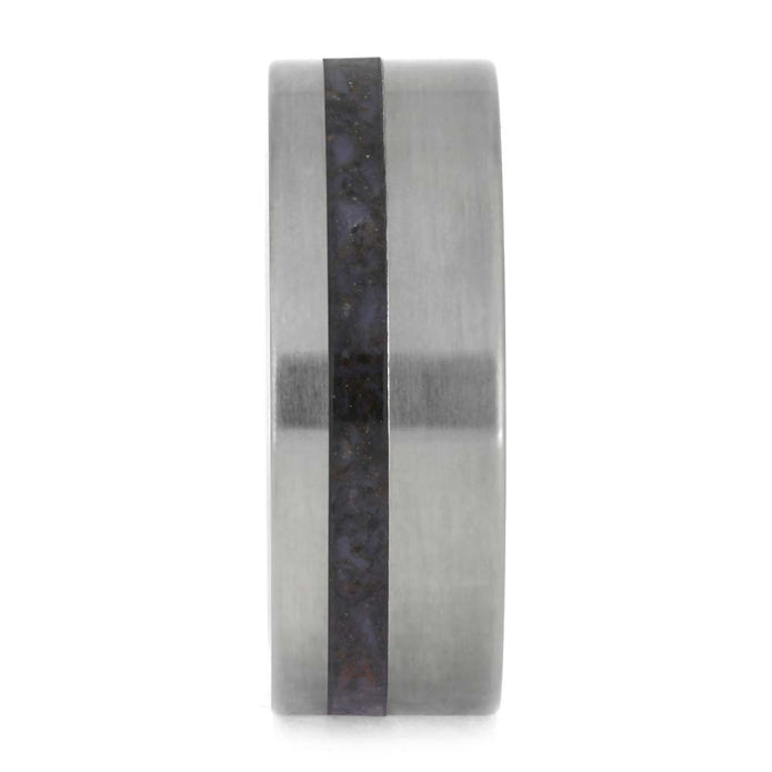 Unique Fossil Ring in Titanium