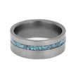Natural Turquoise Wedding Ring 