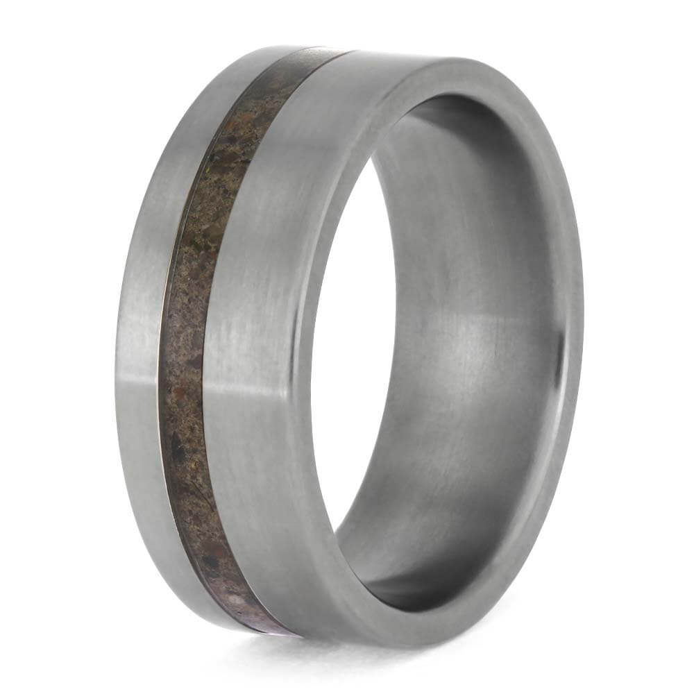 Dirt Ring for Men in Titanium