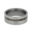 Custom Antler Wedding Band