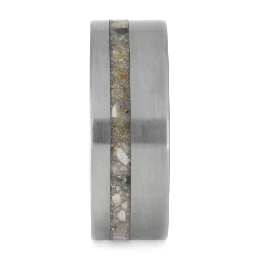 Custom Memorial Ring in Titanium