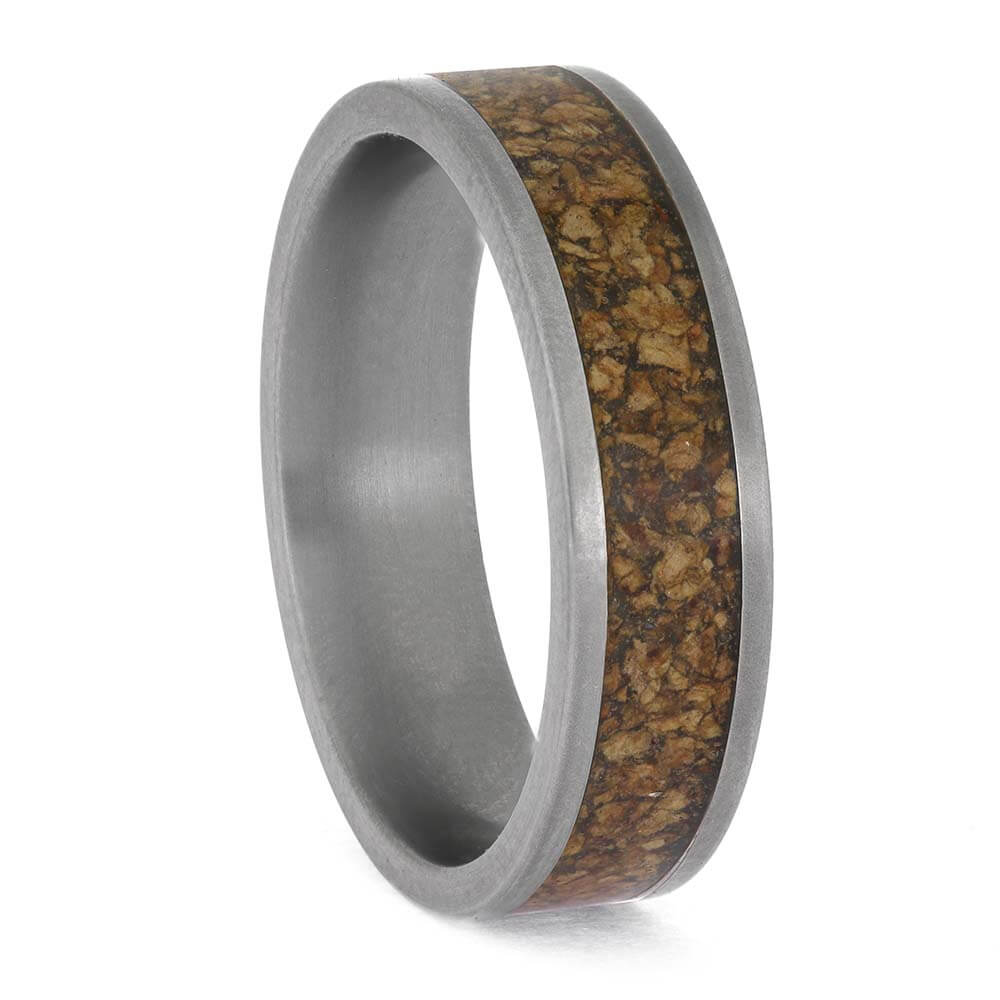 Handmade Cork Inlay Ring