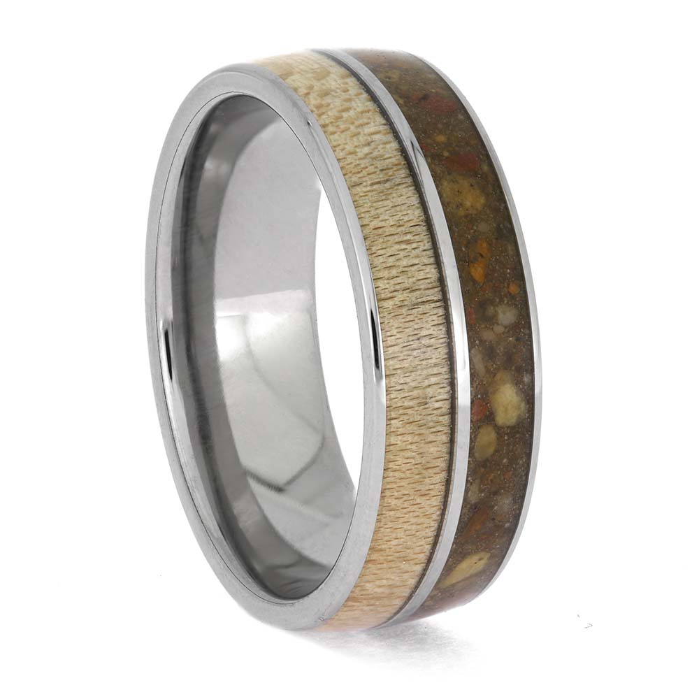 Custom Baseball Wedding Band