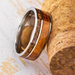 Wine Cork and Tequila Barrel Oak Ring