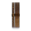 Custom Cork and Tequila Wood Wedding Band