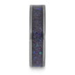 June Birthstone Wedding Band with Alexandrite Inlay