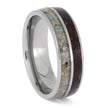 Flower Ring with Ashes and Opal