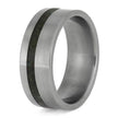 Chrysocolla and Titanium Ring for Men