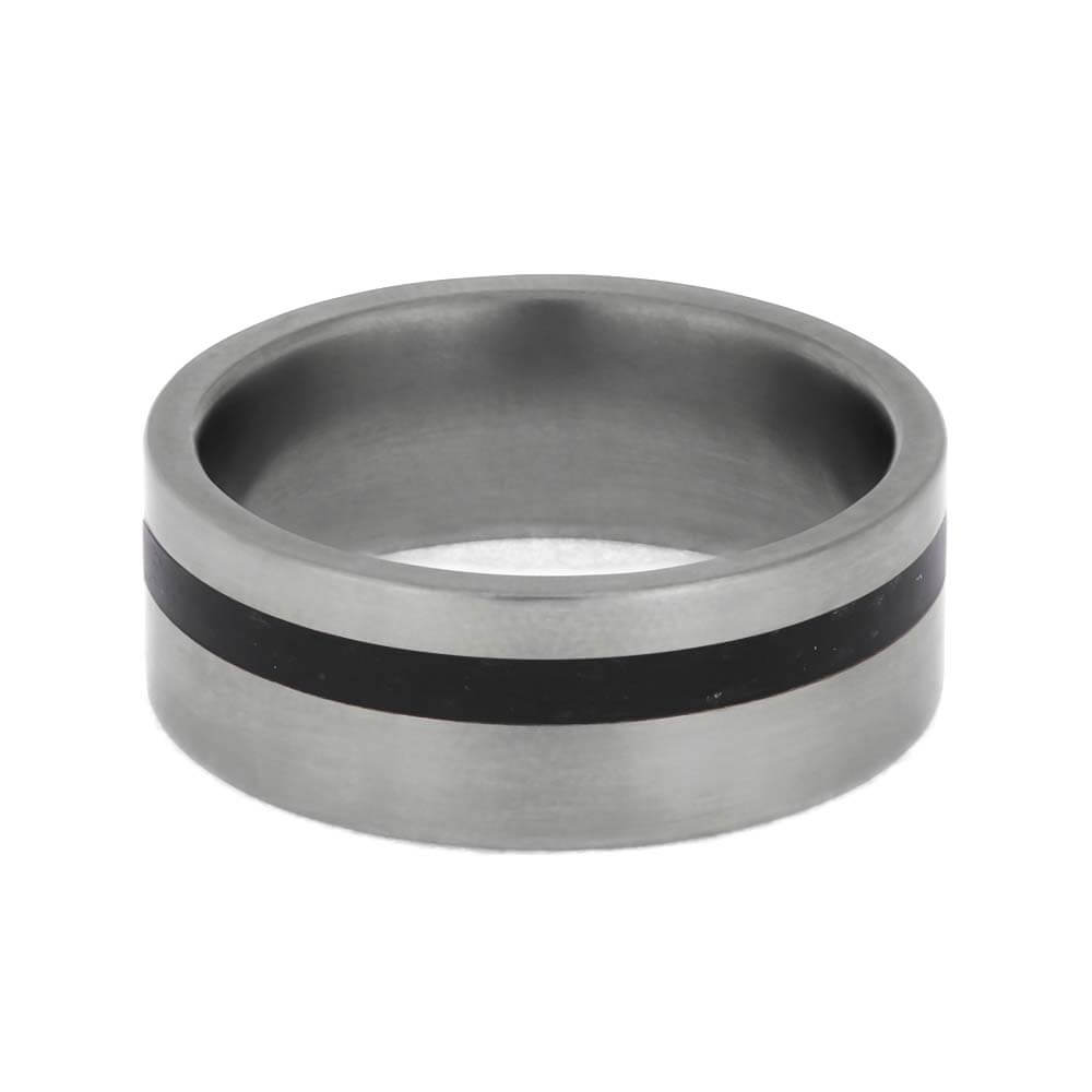 Titanium Memorial Ring with Pet Collar | Durable & Hypoallergenic
