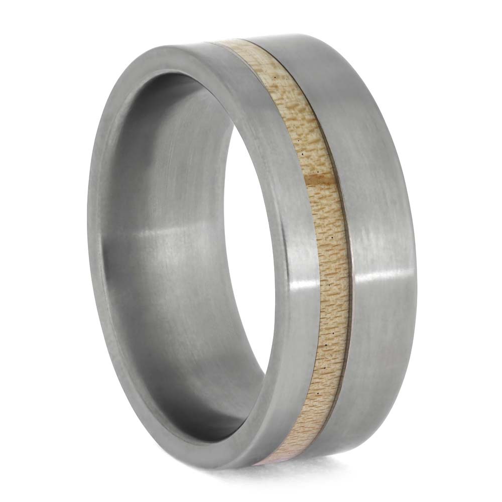 Unique Baseball Bat Wedding Band