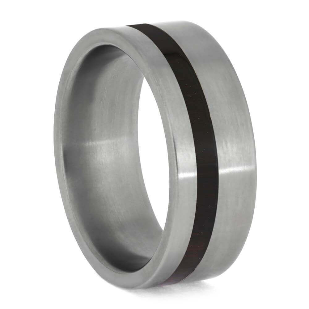 Men's Wedding Band in Titanium