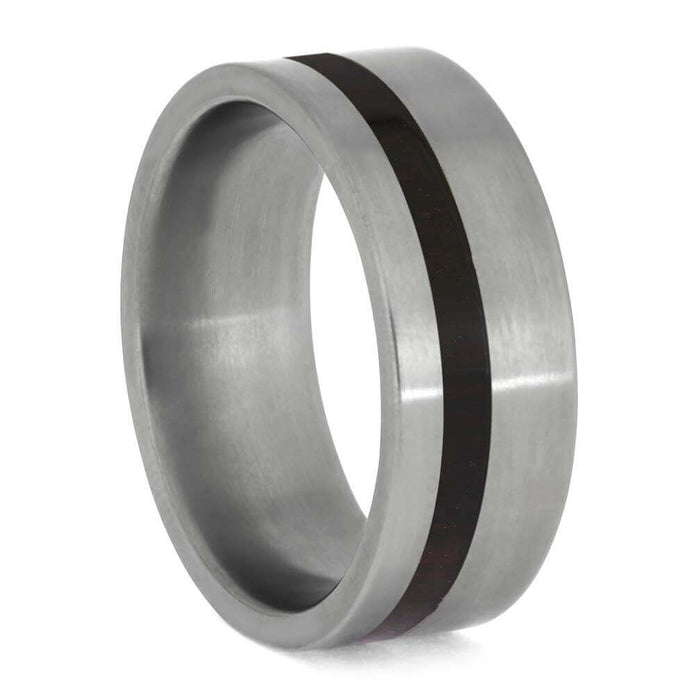 Men's Wedding Band in Titanium