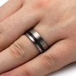 Ironwood Wedding Band in Titanium