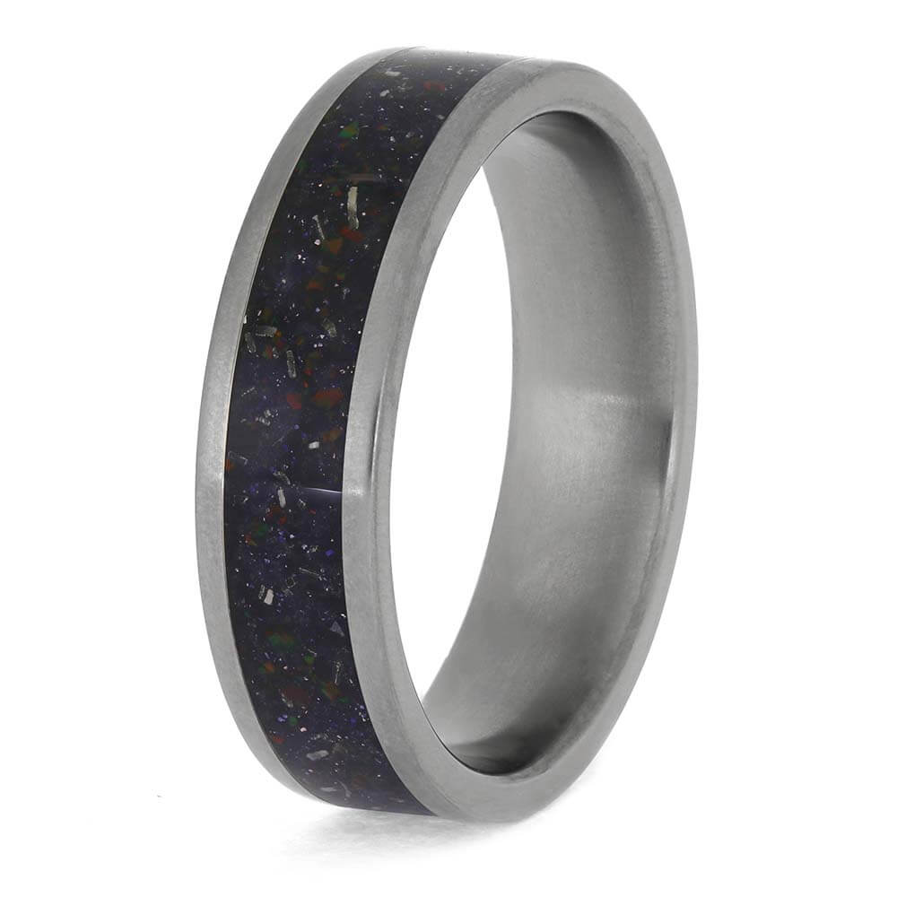 Men's Meteorite Galaxy Ring