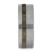 Custom Petrified Wood Ring for Men
