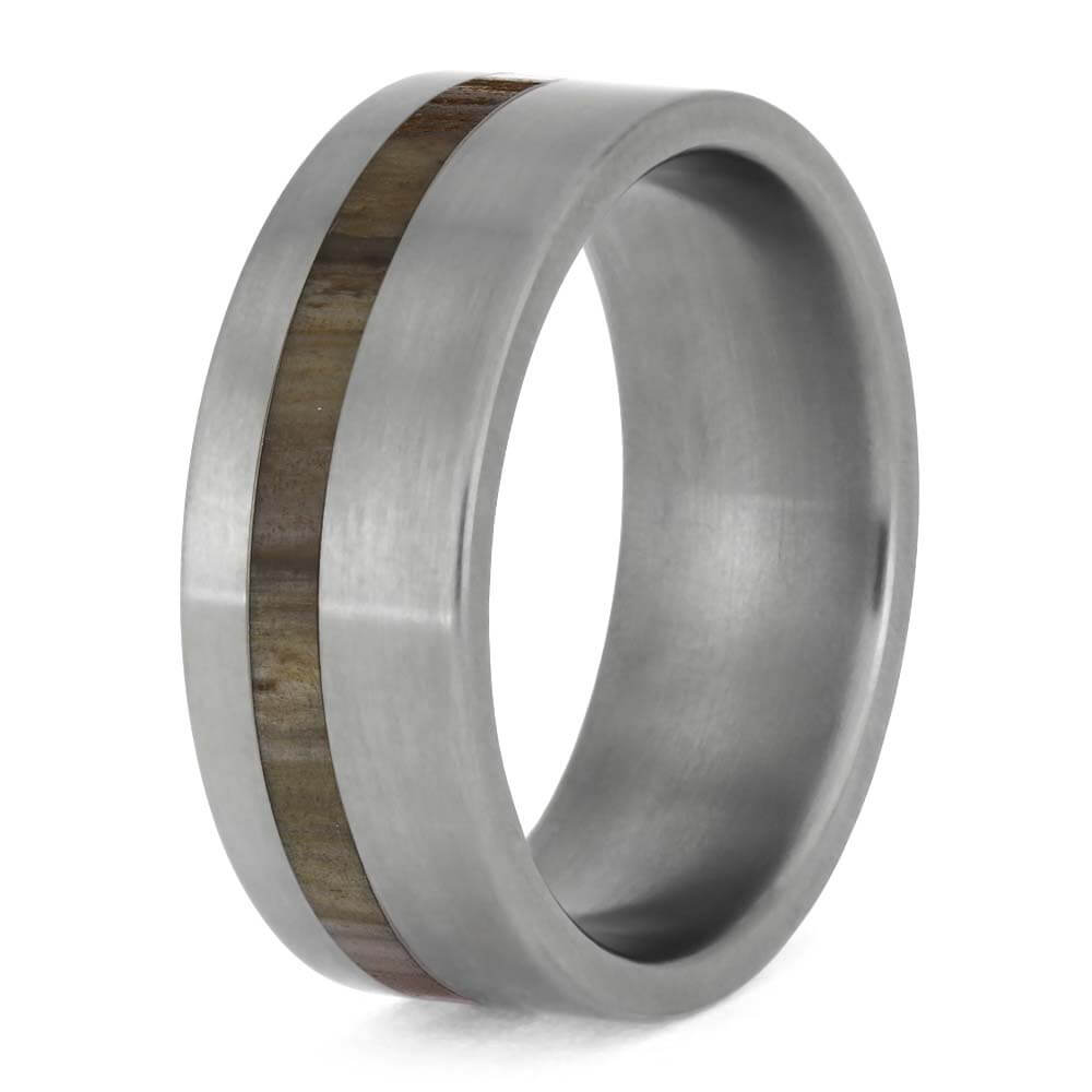 Handcrafted Petrified Wood Fossil Ring