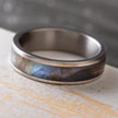 Labradorite Wedding Band for Men
