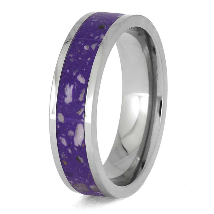 Unique Memorial Ring in Titanium