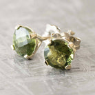 Moldavite Space Earrings