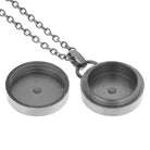 Round Urn Necklace in Stainless Steel