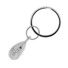 Engraved Keychain Urn, Silver Color