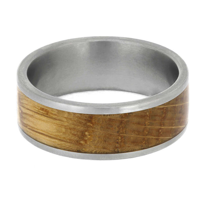 Custom Tequila Wood Wedding Band