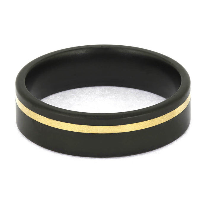 Black Metal Ring for Men