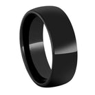 Simple Black Ceramic Ring
