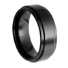 Black Ceramic Wedding Band
