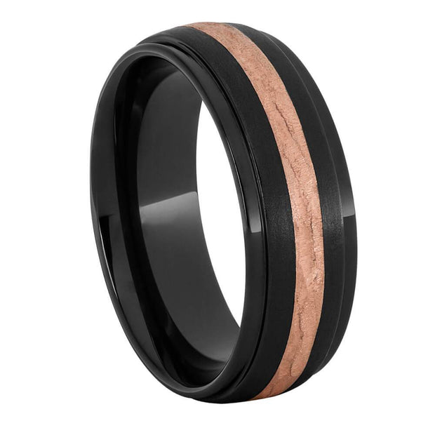 Unique Textured Wedding Band
