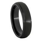 Black Ring with Mixed Finish