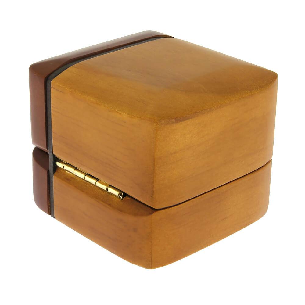 Premium Wood Ring Box - Perfect Presentation | Jewelry By Johan