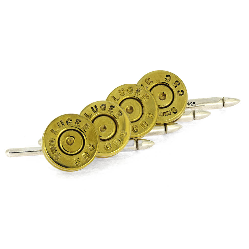 9mm Luger Suit Buttons