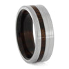 Ironwood and Titanium Wedding Band